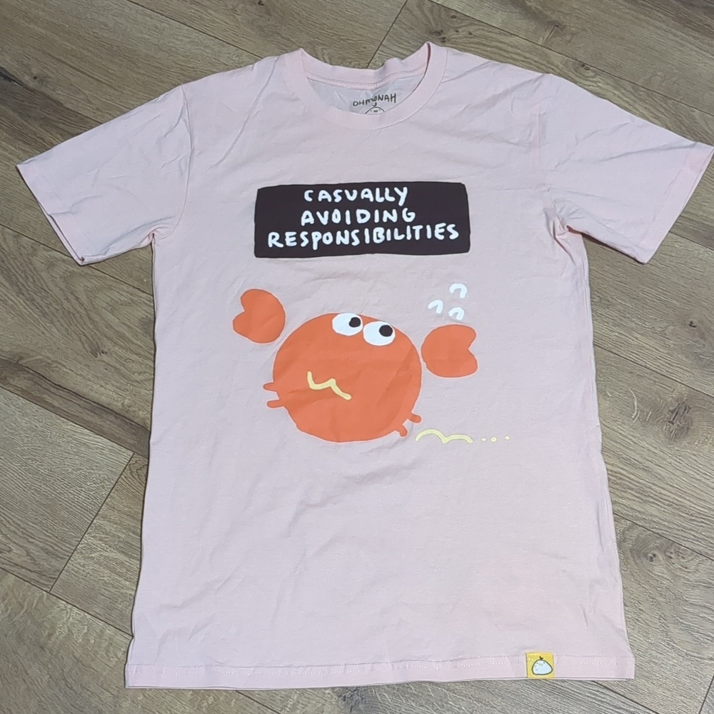 Ohmonah Crab t-shirt HTF retired rare shirt women's size Small